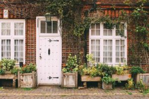 home window and door