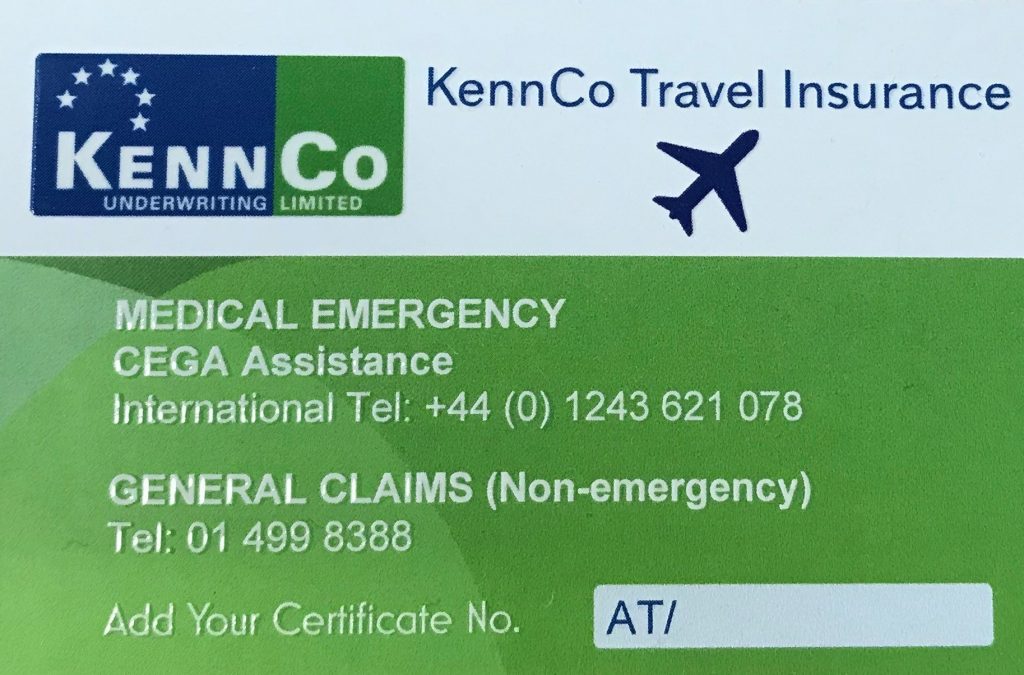 post office travel insurance emergency number