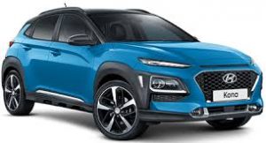 Hyundai Kona in Blue