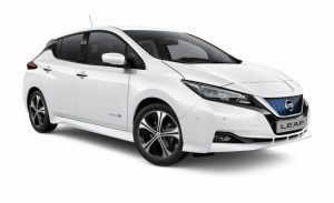 Nissan Leaf in White