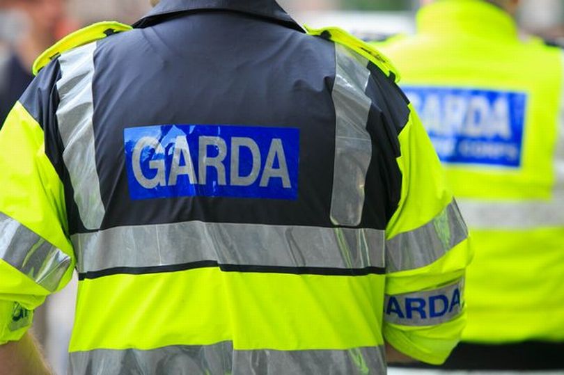 Gardaí at Accident scene