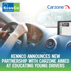 kennco and carzone announce partnership aimed at helping new, learner and young drivers